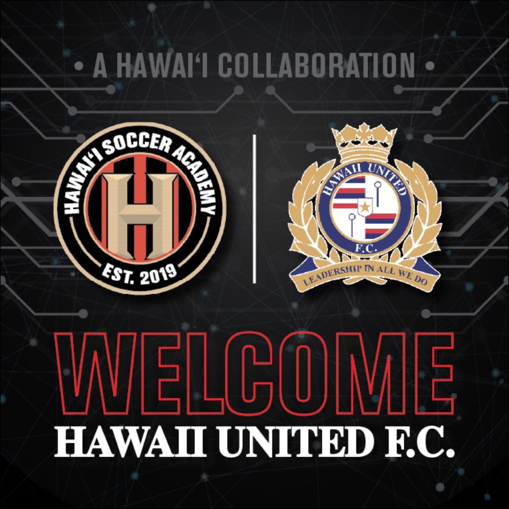Hawai’i Soccer Academy and Hawai’i United F.C. Announce Partnership